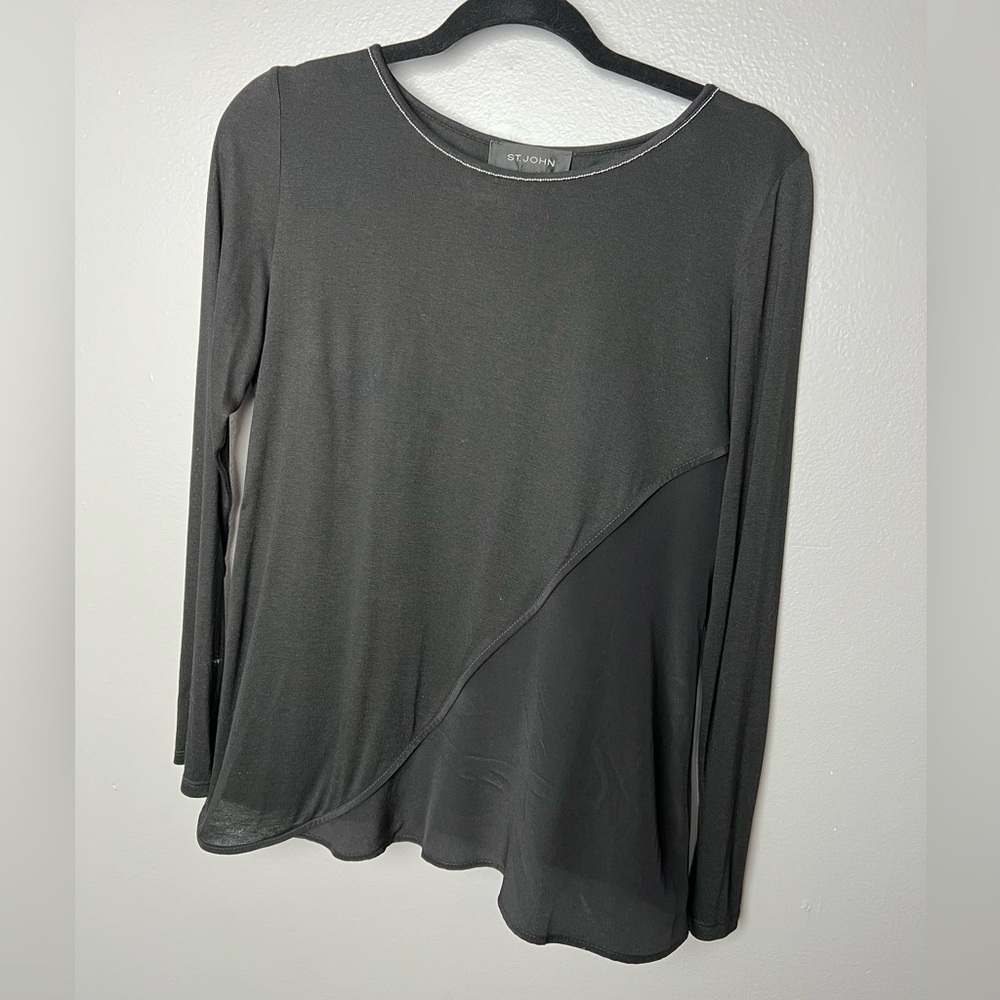 St. John Silk Blend‎ Dress Top